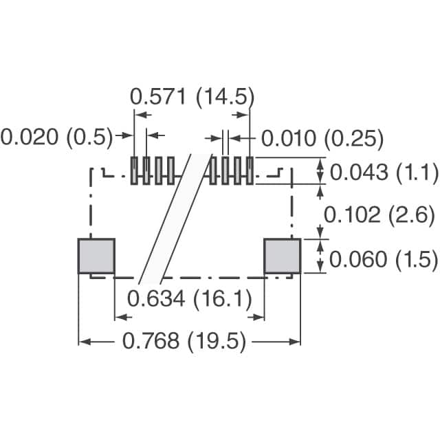 XF2M-3015-1A Omron Electronics Inc-EMC Div  Conjuntos de conectores FFC FPC (planos y flexibles)